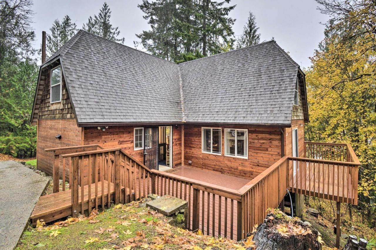 Cabin With Hot Tub, 25 Mi To Olympic Natl Park Villa Shelton Exterior photo